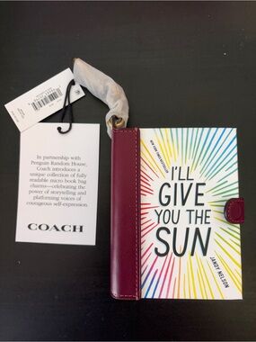 Coach I’ll Give You The Sun” Book Charm